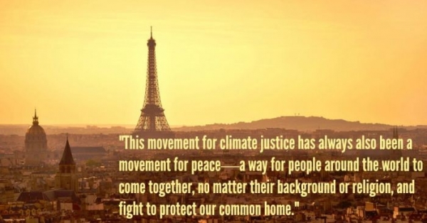 &quot;It&#039;s an important moment to think about the climate, environment, and also peace, and how we bring real solutions,&quot; said Michael Leon Guerrero, national coordinator for the Climate Justice Alliance. 