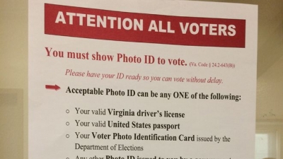 Dems file suit on Virginia photo ID, other voting rules
