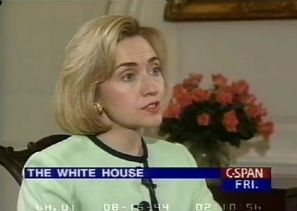 Hillary Clinton in 1994: &quot;There is something wrong when a crime bill takes six years to work its way through the Congress, and the average criminal serves only four. There is something wrong with our system.&quot;