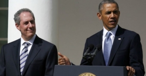 U.S. Trade Representative Michael Froman and President Barack Obama.