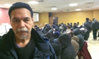 Jose Peguero, 61, lost his job as a car salesman in the recession and became homeless three years ago. 