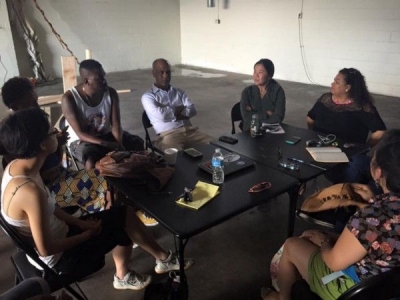 Tefere Gebre &amp; Johanna Hester visit Ferguson, MO